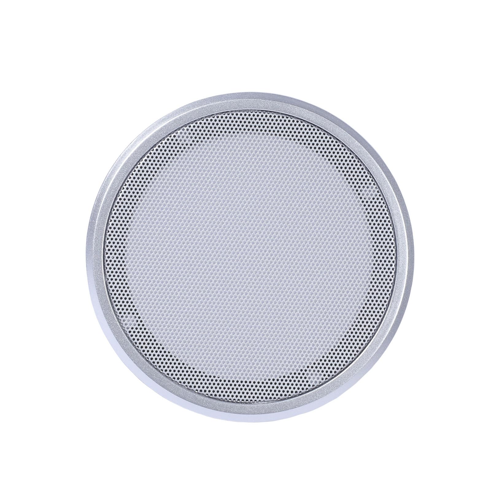 3 Inch Steel Mesh Panel with ABS Silver Black Cover for 102mm Sound Component Enclosure ABS+Iron Mesh Cover
