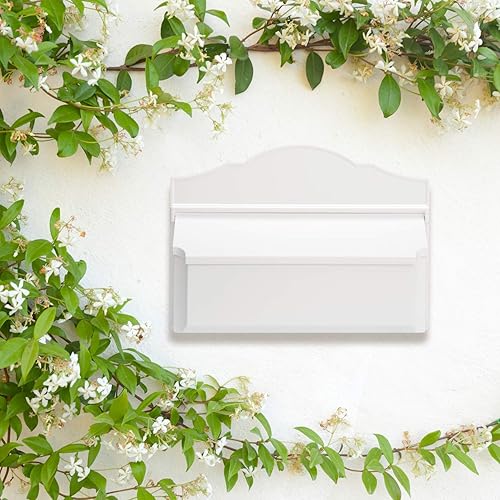 Miniatura 2 de Whitehall 16602 - Buzón de pared colonial, color blanco