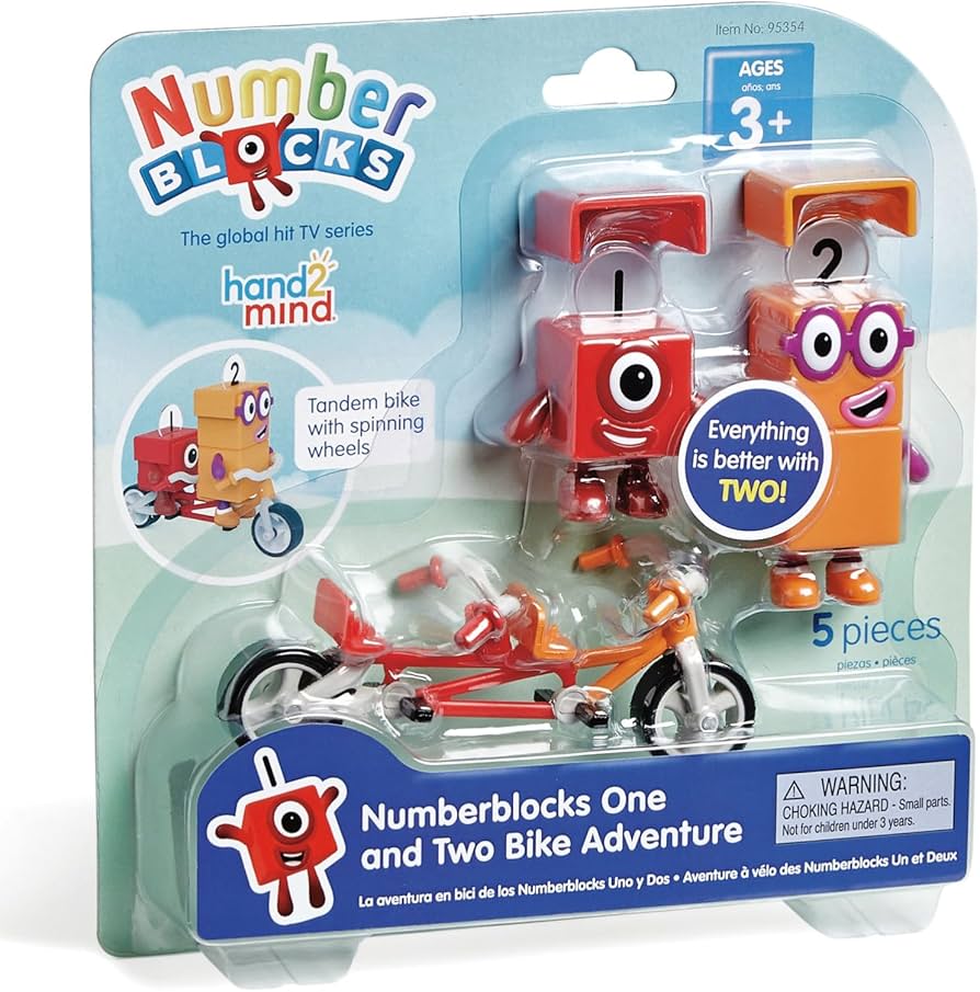 Amazon.co.jp: Numberblocks One and Two Bike Adventure ナンバー