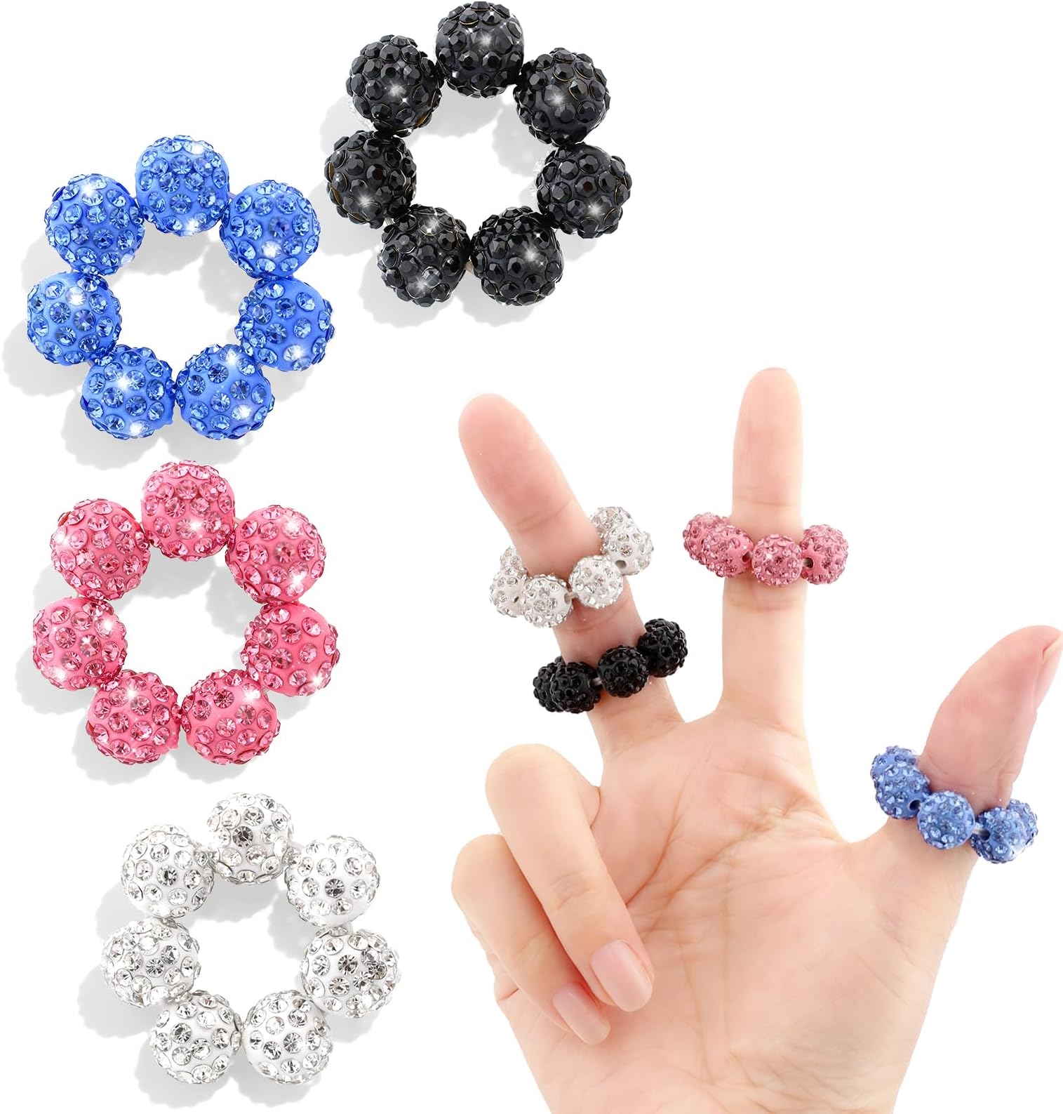 4Pack Fidget Rings