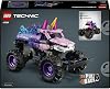 LEGO Technic Monster Jam Sparkle Smash Çek–Bırak 42220 – 7 Yaş ve Üzeri Çocuklar için Işıltılı Yıldızlar ve At Boynuzu gibi Detaylar İçeren Canavar Kamyon Oyuncak Yapım Seti, Hediye Fikri (243 Parça)