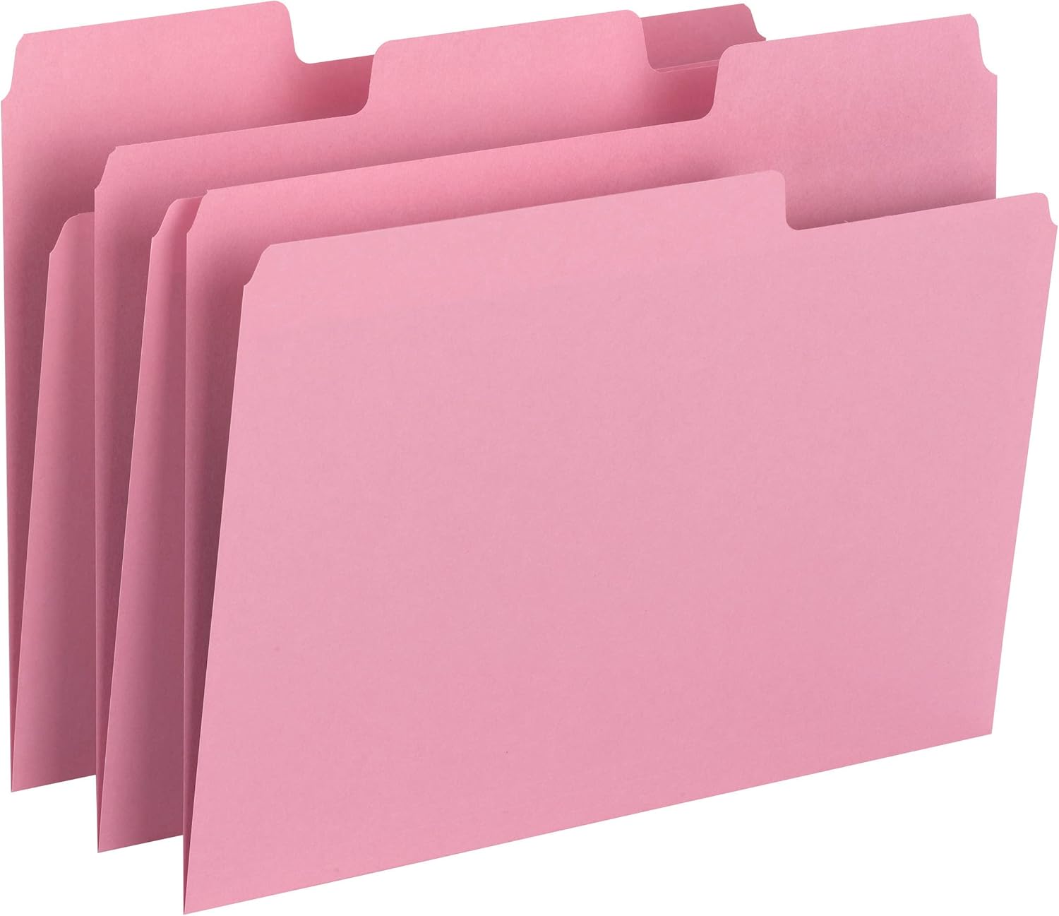 Smead SuperTab File Folder, Oversized 1/3-Cut Tab, Letter Size, Assorted Bright Colors, 24 per Pack (11957) : Everything Else