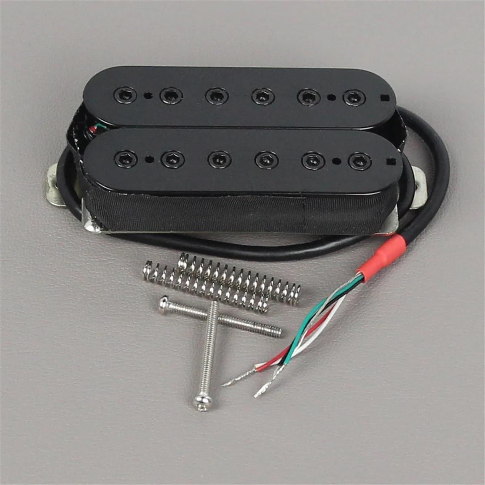 E-Gitarre Pickups Set Alnico 5 E-Gitarre Humbucker Pickup Hals Pickup Schwarz Gitarrenteile