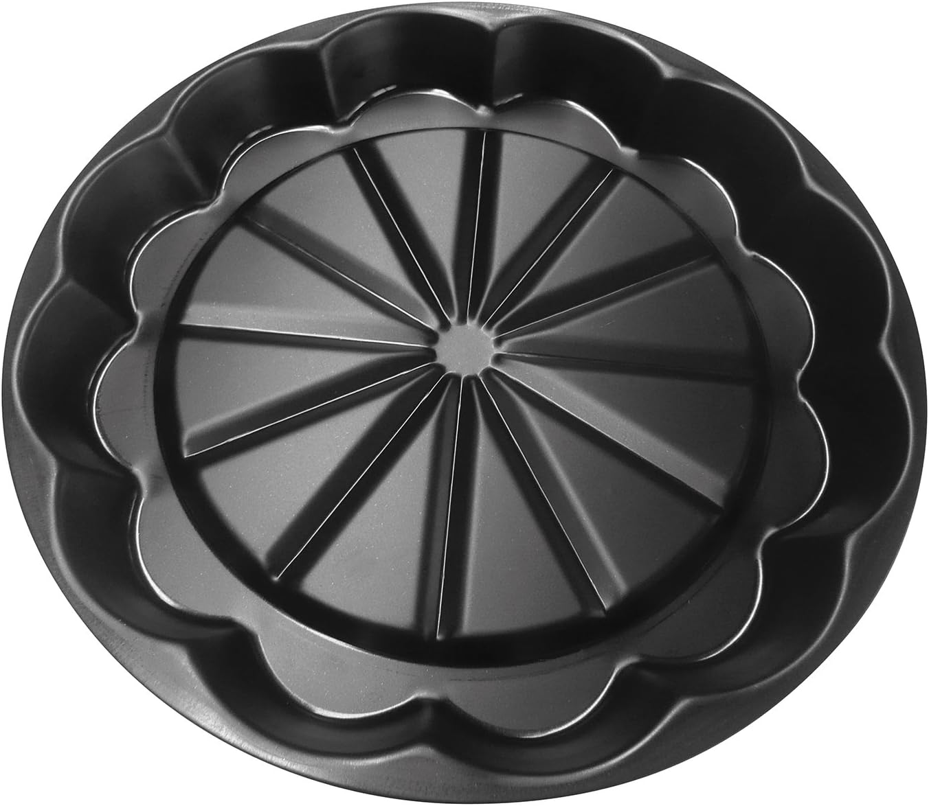 Zenker Pie pan Special Creative 28 cm in black, Stainless Steel, 28.5 x 28.5 x 3 cm