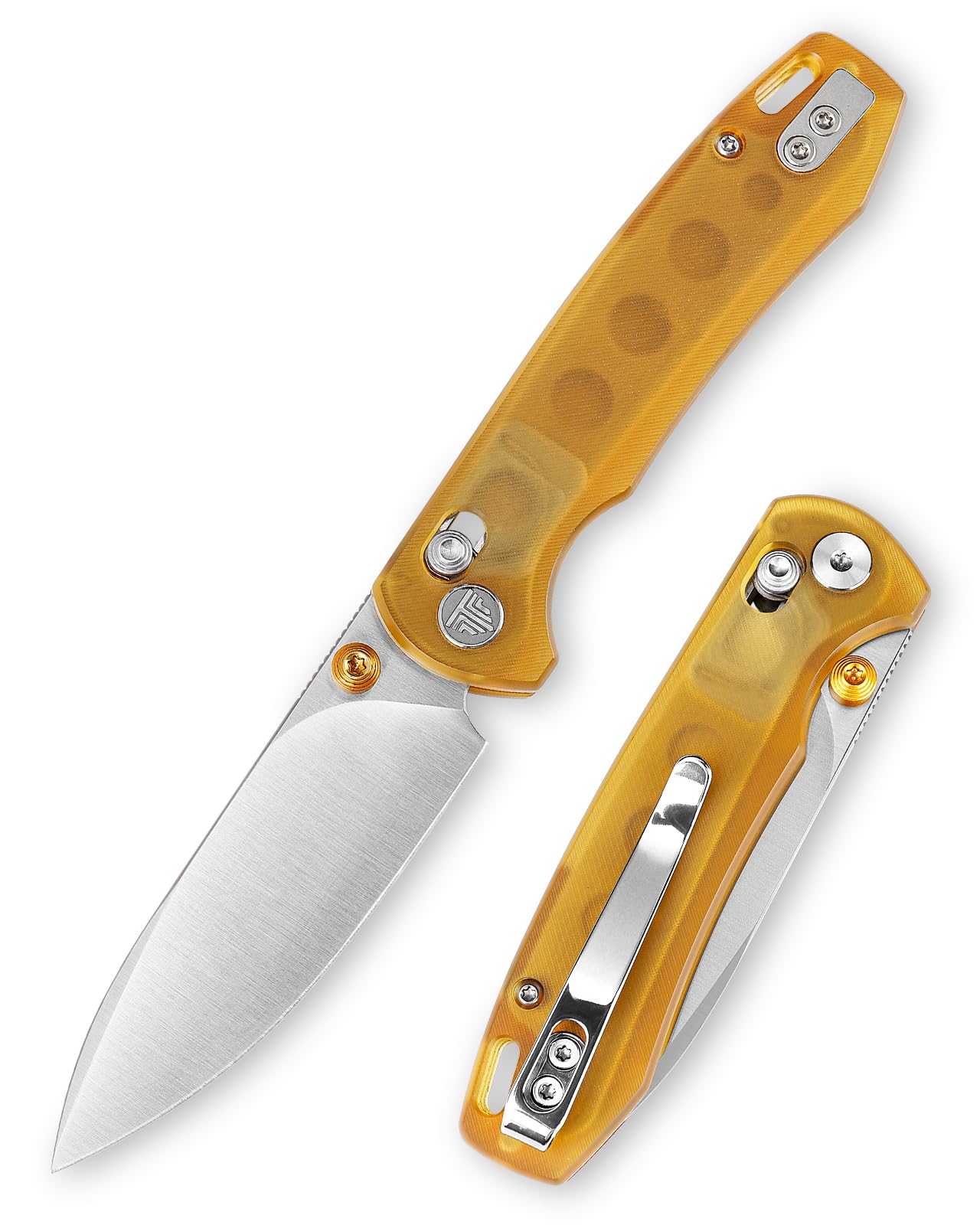 N.ツウィ Amazon.com : TRIVISA EDC Folding Pocket knife with Clip for Men