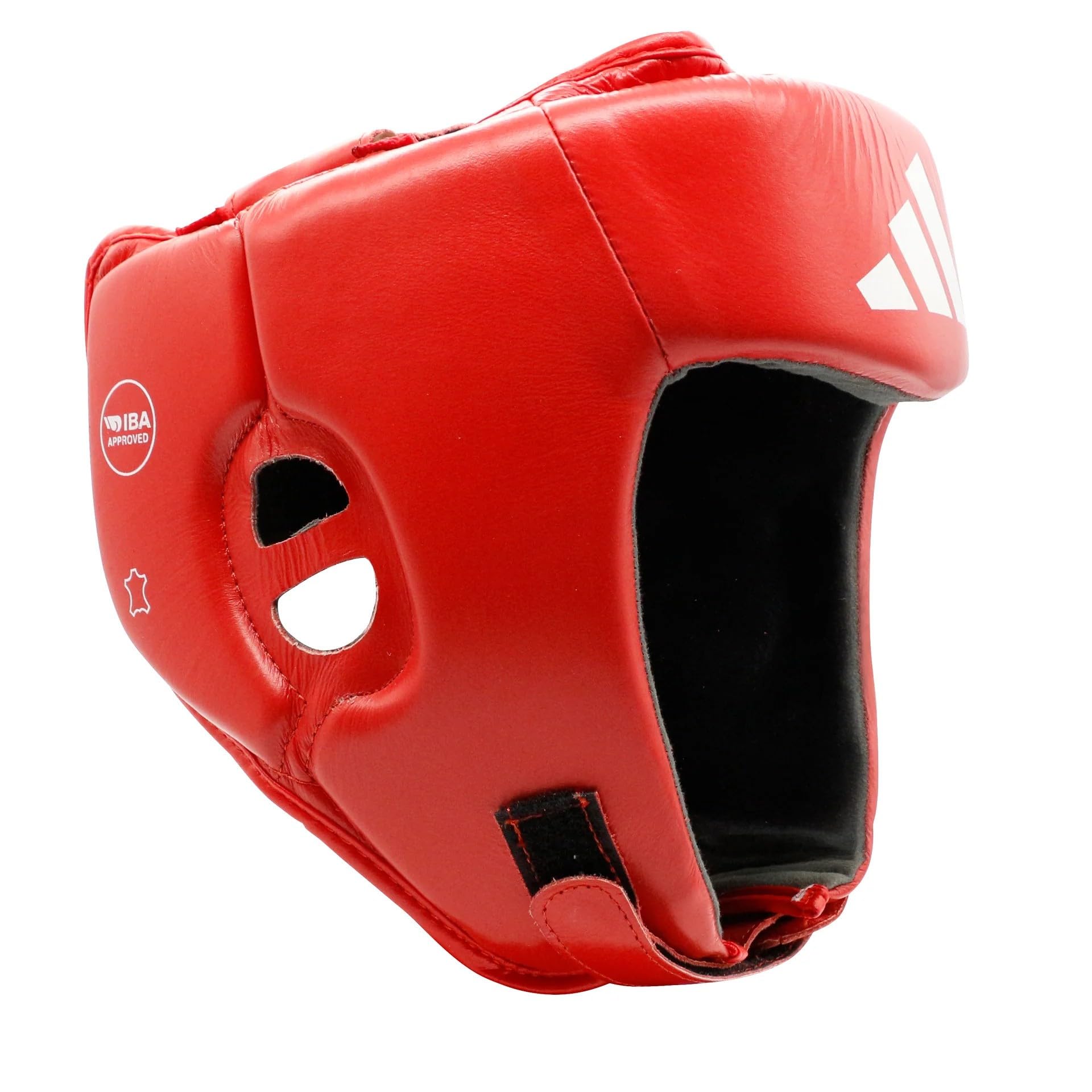 adidas Unisex – Erwachsene IBA Boxing Head Guard Kopfschutz, Rot, S