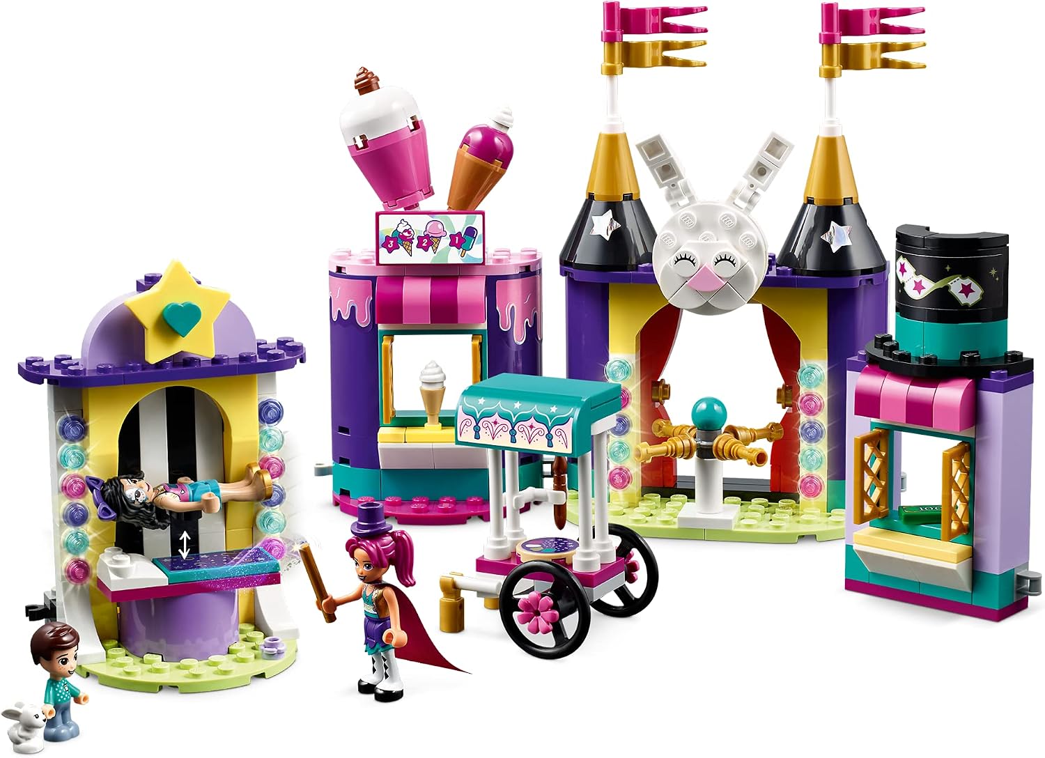 LEGO 41687 Friends Magical Funfair Stalls, Multicolor - Image 5