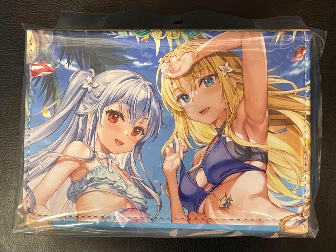 Z/X トレカアイテムくじ 合皮製デッキケースW「あづみ&リゲル」PR