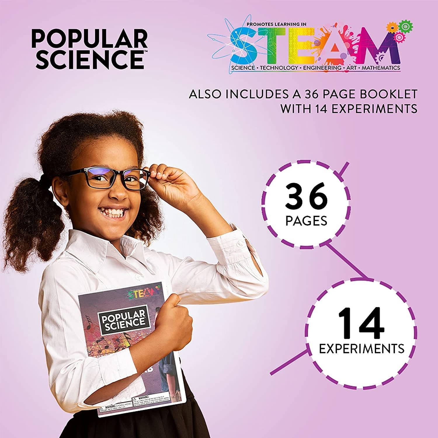 Kit scientifico per laboratori di musica e suoni | STEM Science giocattoli e regali per esperimenti educativi e divertenti | progettato per bambini dai 5 ai 12 anni e adatto per tutta la famiglia