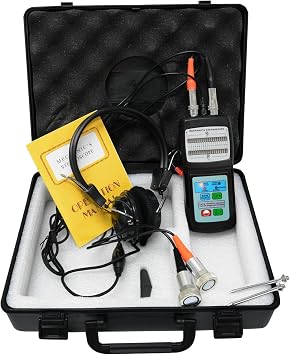 Mechanic's Engine Stethoscope 10~10KHz Frequency Range Digital with Sensor and Probe for Sound Noise Detection Automotive Automobile Car Set Kit