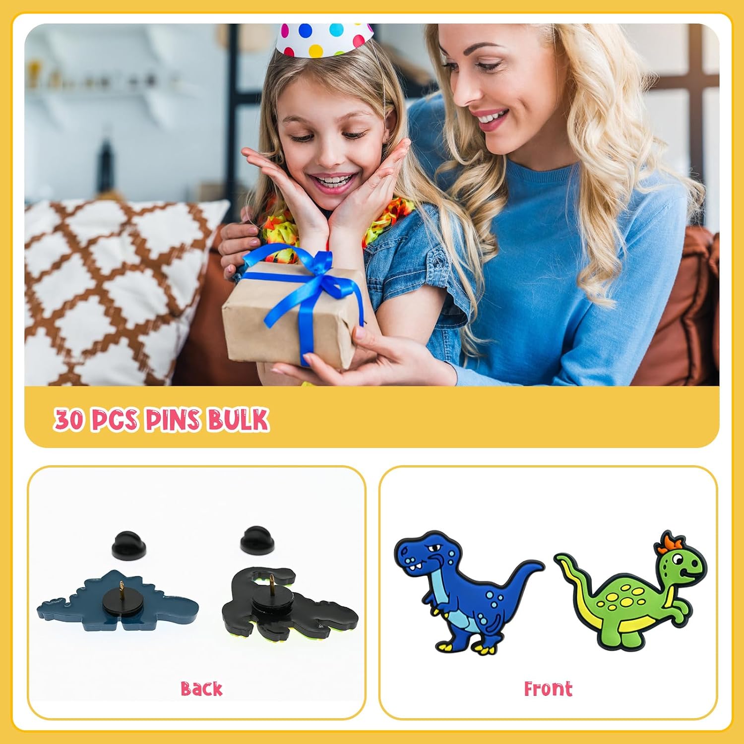 Cute Pins Bulk,Funny Backpack Pin Lapel Badge Pins Set for Jackets,Hats