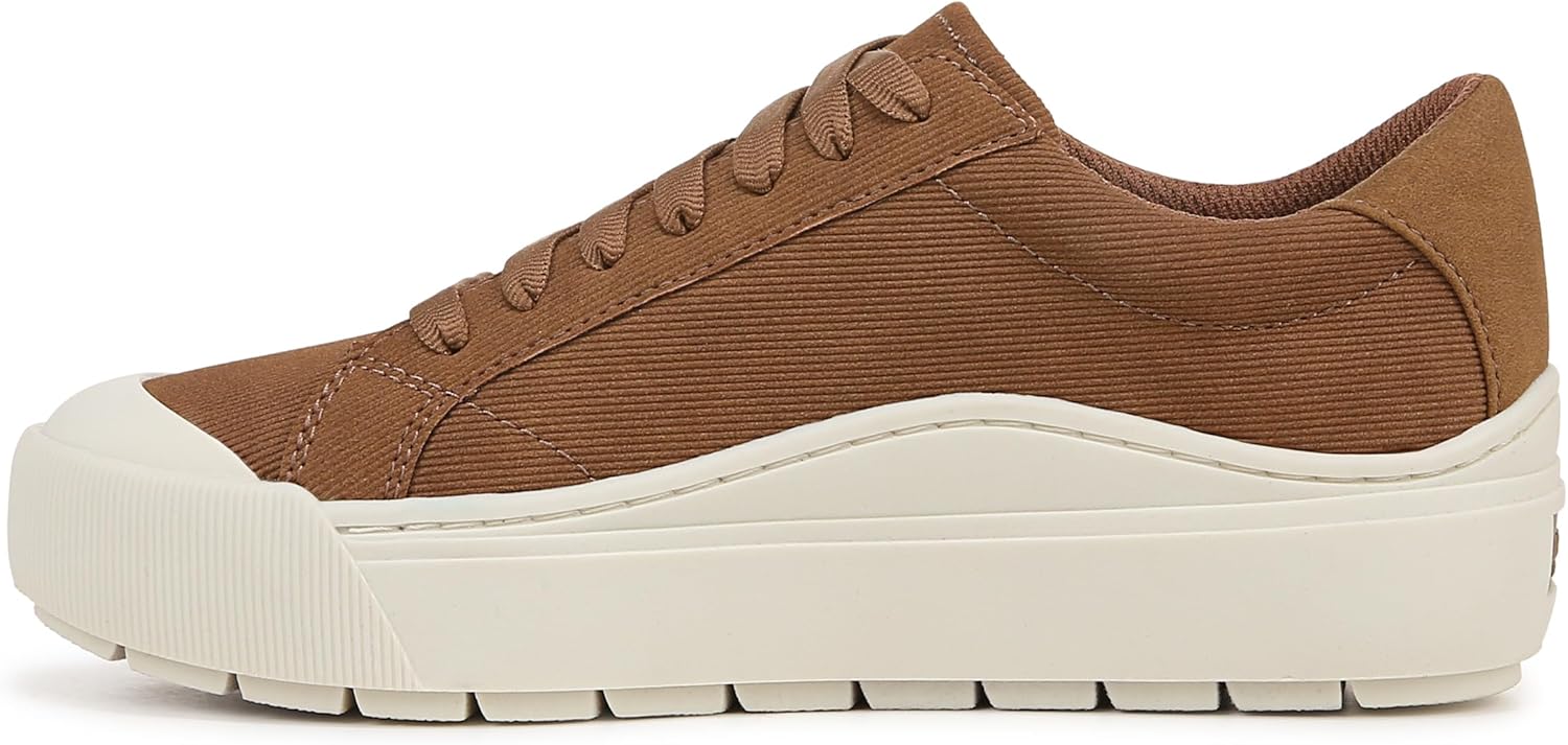 Dr. Scholl's Shoes Womens Time Off Sneaker Honey Brown Cord 7.5 M - Image 9