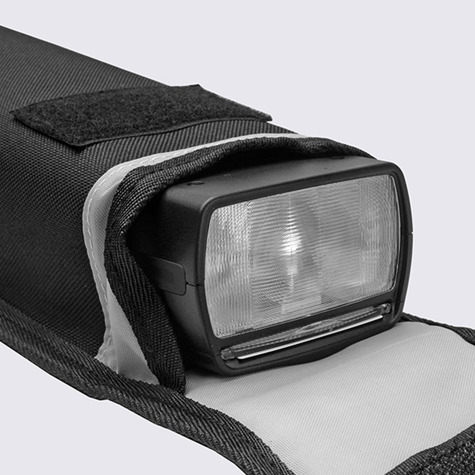 LUOFENG Pochette de rangement pour flash portable - Étanche - Double compartiment