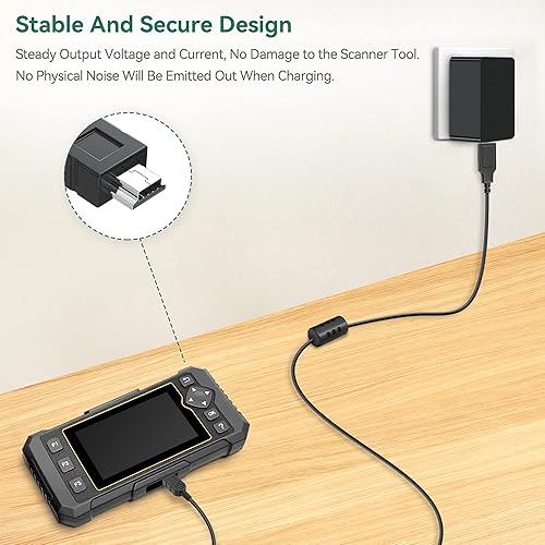 Miniatura 7 de FITE ON Adaptador de 5 V + mini cable USB de repuesto para escáner FOXWELL NT301 NT201 NT510 NT604 NT624 NT630 OBD2 escáner de diagnóstico