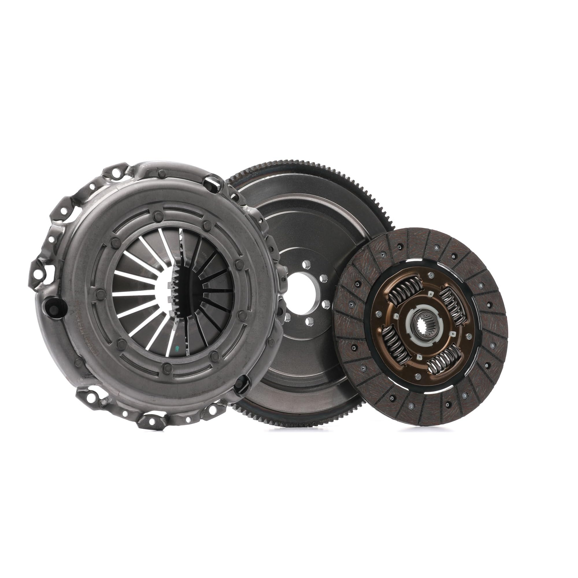 RIDEX 479C3035 Kit de embrague con volante monomasa sin desembrague central con juego de tornillos No se requiere una herramienta especial para montaje Compatible con NISSAN Qashqai II J11, J11