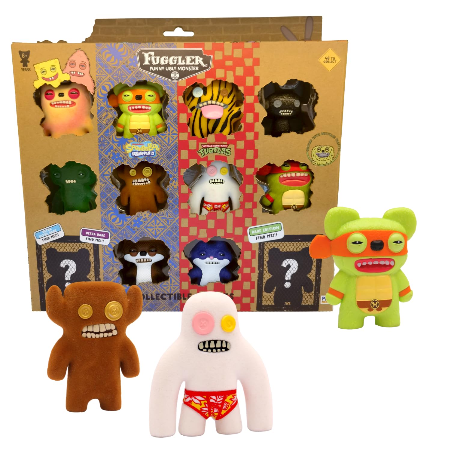Amazon.com: Fuggler Series 2 Collectible Figures 12-Pack Window