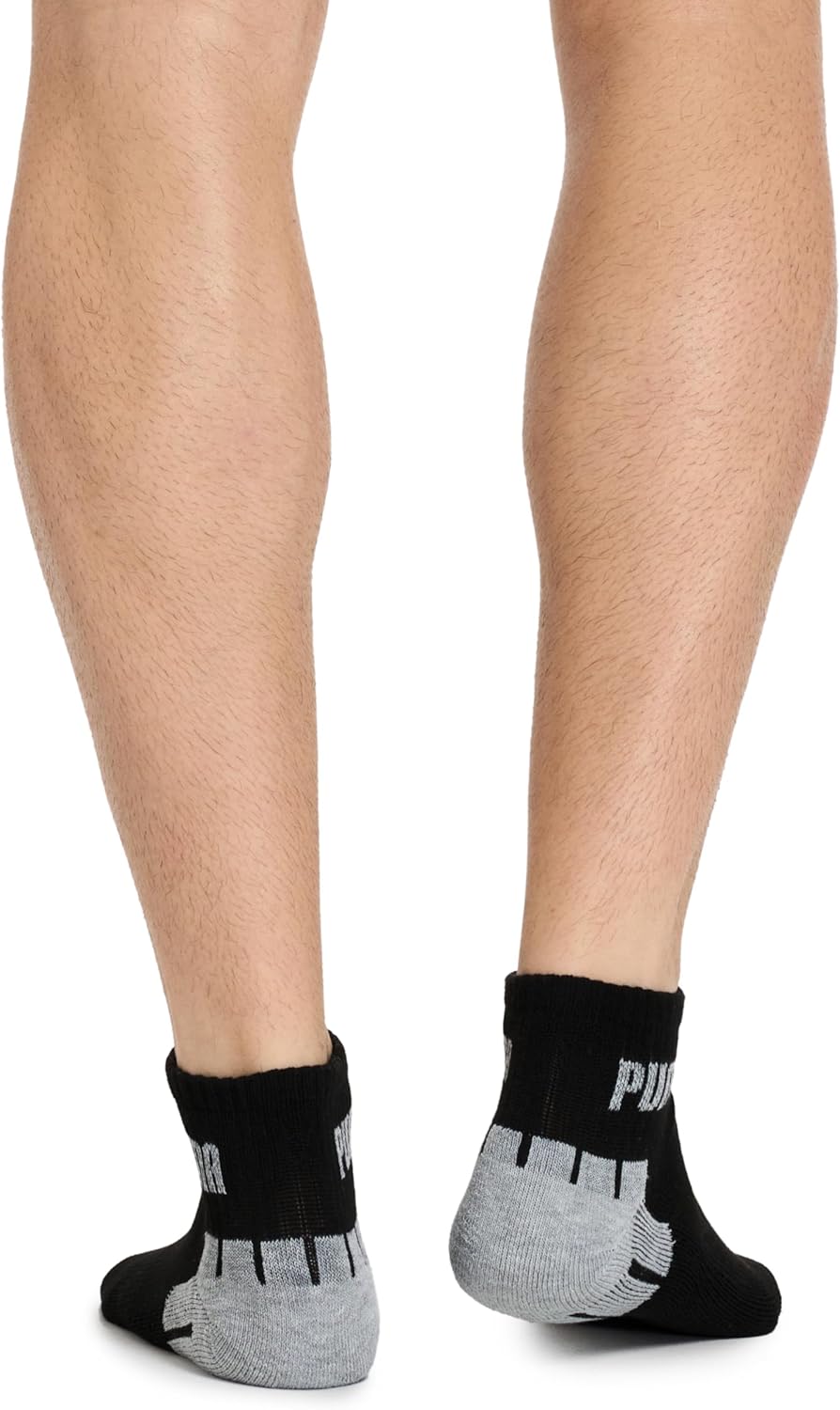 PUMA mens Quarter Crew Socks (8-Pack) - Image 4