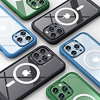 Vista 443 de Diaclara - Funda diseñada para iPhone 15 Plus de 6.7 pulgadas, transparente, cuerpo completo, con protector de pantalla, resistente de protección