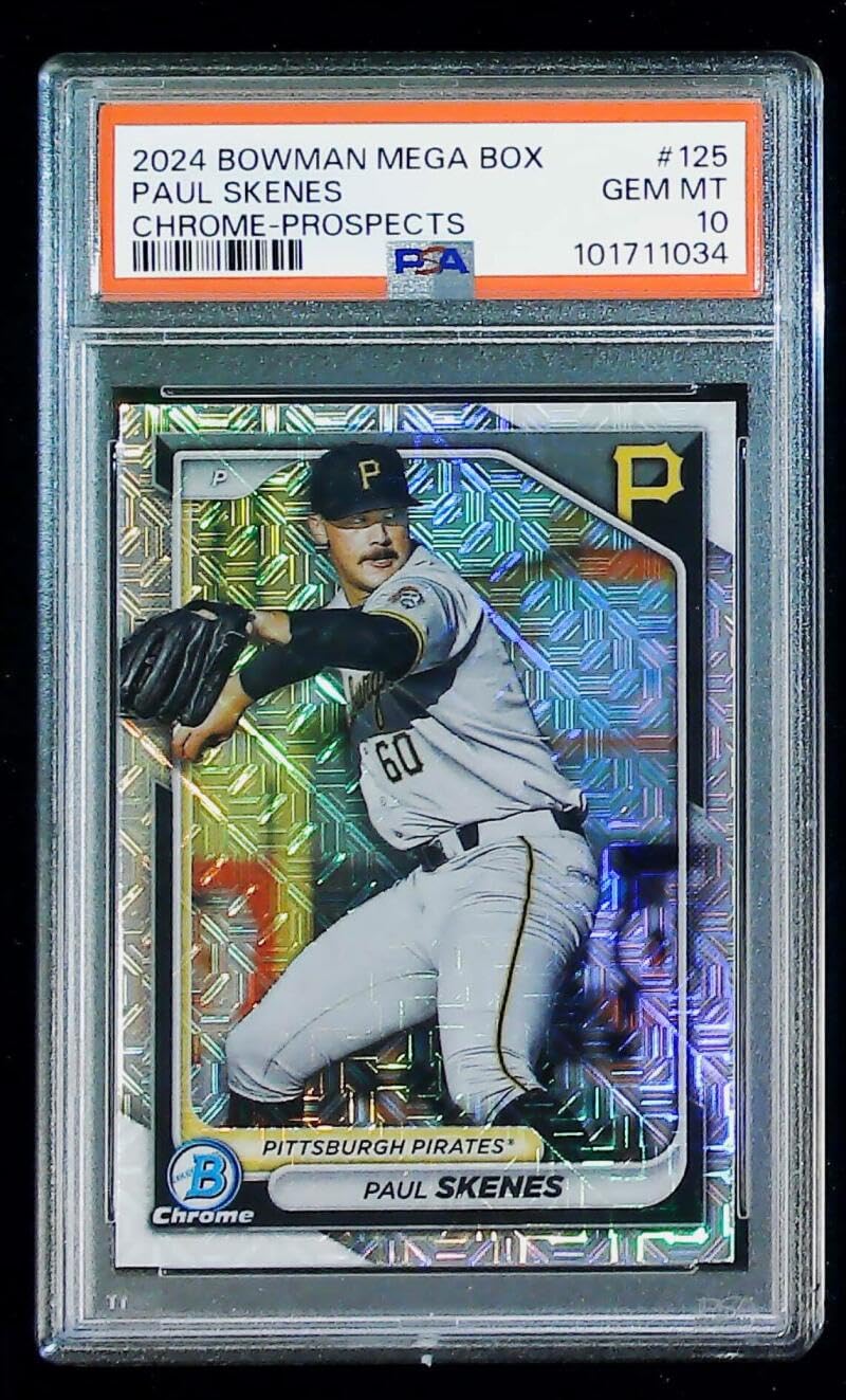 Amazon.com: 2024 Bowman Chrome Prospect Mega Box Mojo Refractor