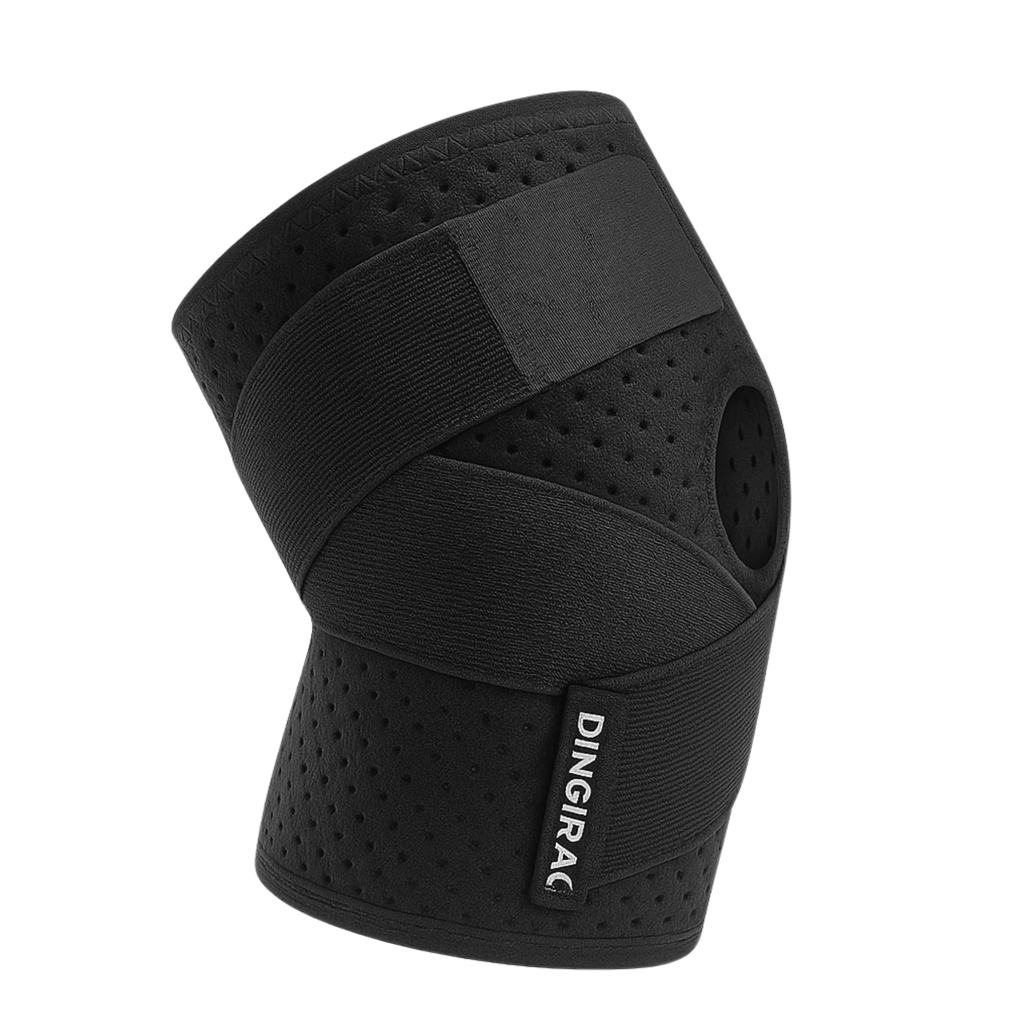 Kniebandage Damen & Männer – Atmungsaktive, orthopädische Bandage Knie bei Knieschmerz, Meniskusriss, Arthritis – Verstellbare Kniestütze, Knee Support & Brace, Kniebandagen