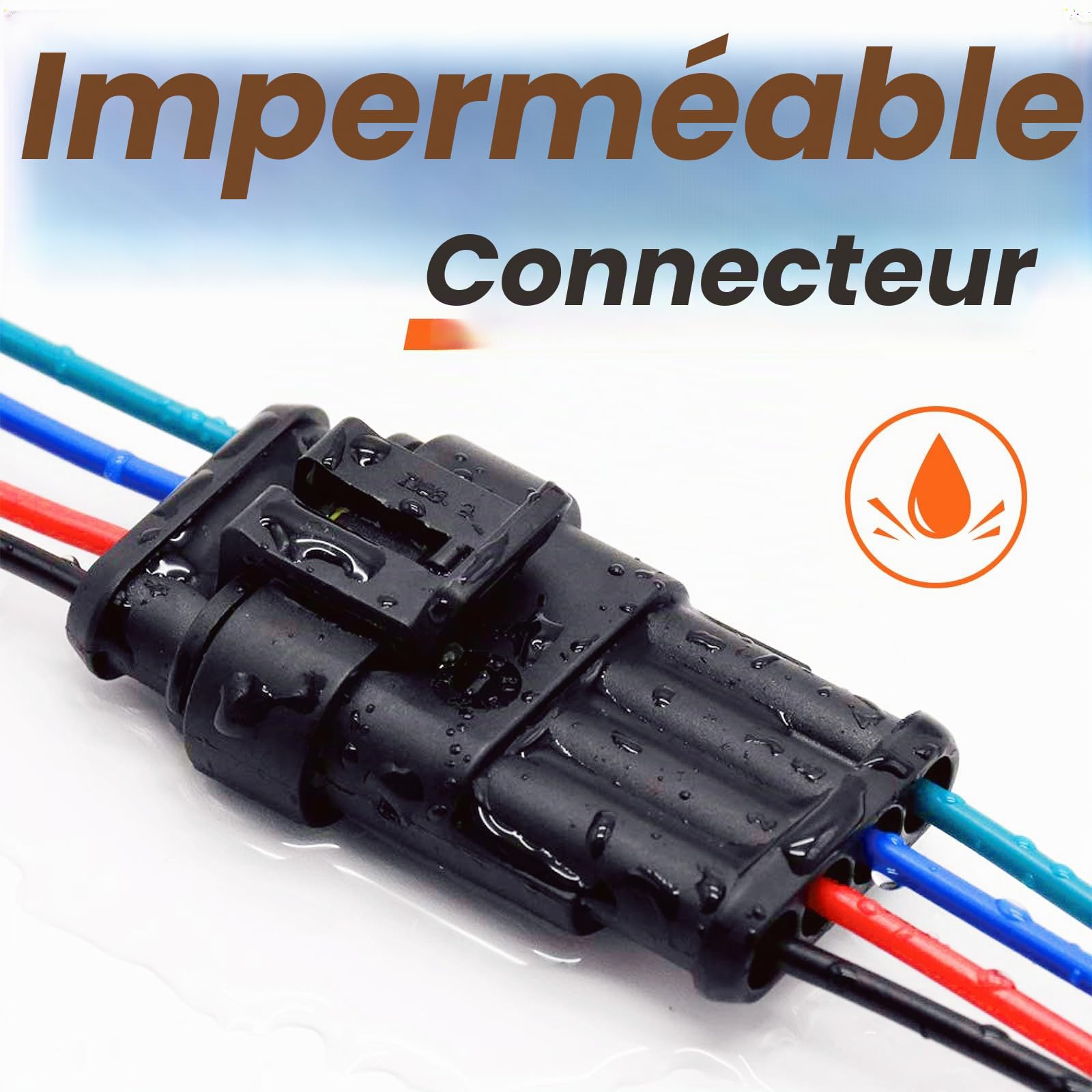 Preciva Pince à Sertir Double Mâchoire 350pcs pour JST/Dupont & Cosses, Pince a Sertir (0.5-1.5mm²/ AWG18-16) avec Connecteur Automobile (1/2/3/4 Broches) pour Moto, Voiture, Bateau, Camion, etc