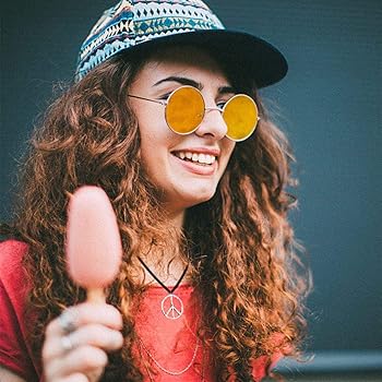 Ray-Ban - Occhiali Da Sole Rotondi Dorati - Foto 5