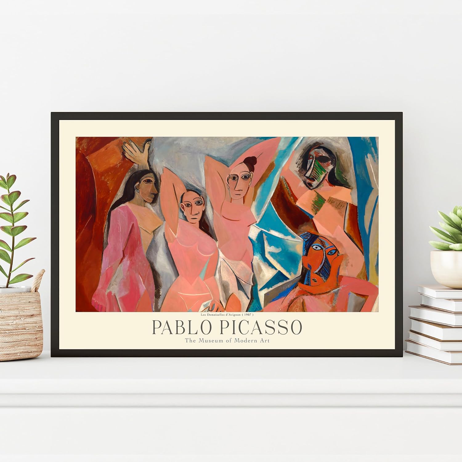 Pablo Picasso Poster Prints, Pablo Picasso Prints Museum Gallery Exhibition Poster, Pablo Picasso Paintings, Pablo Picasso Art Works, Pablo Picasso Prints, Pablo Picasso Exhibition Poster, Vintage Print, Home Wall Art, Office Wall Decor (Don Quixote, 18x24)