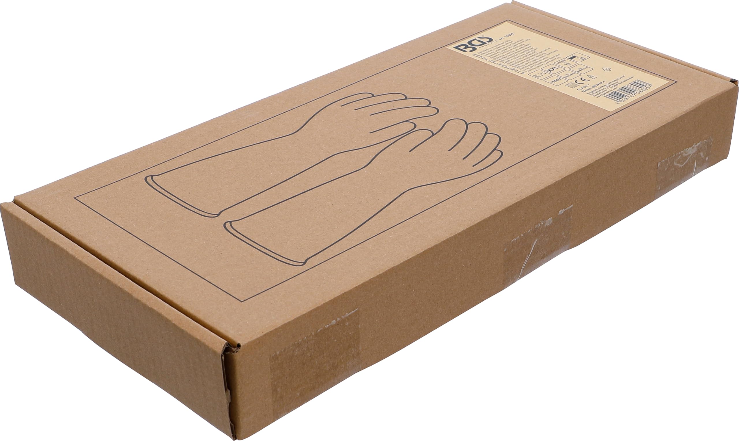 BGS 35892 | Gants de protection pour électricien | avec isolation de protection en latex naturel | taille 11 (XXL)