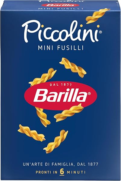 Barilla Pasta Mini Fusilli Piccolini, Pasta Corta di Semola di Grano Duro, 500 gr - 4