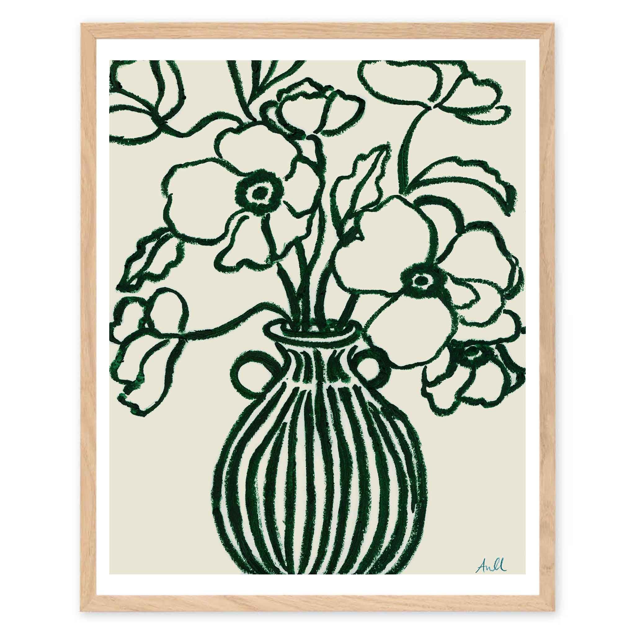 The Poster Club アートポスター 40×50cm Poppy Studies III ポスタークラブ 北欧雑貨 デンマーク製