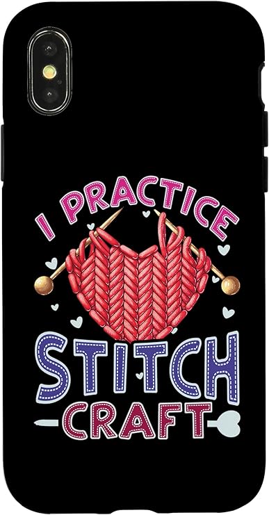 Amazon Co Jp Iphone X Xs Knitlover クラフト キルティング 裁縫生地 クロスステッチ スマホケース 家電 カメラ