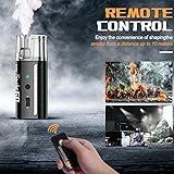 LENSGO SMOKE GO Portable Handheld Smoke Machine 30W – Mini Fog Machine with Remote Control & Rechargeable Battery, 5-in-1 Modes for Photography, Videos, Weddings & Content Creators - 3