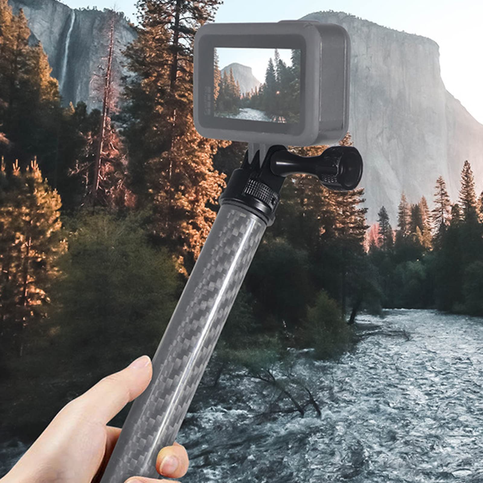 Soporte para trípode de cámara para adaptador GoPro de 1/4 de giro, ajuste de 360°, adaptador de conversión de tornillo de 1/4-20 para GoPro Hero11, Insta360 ONE X3, X2, Go 2 y otras cámaras de acción