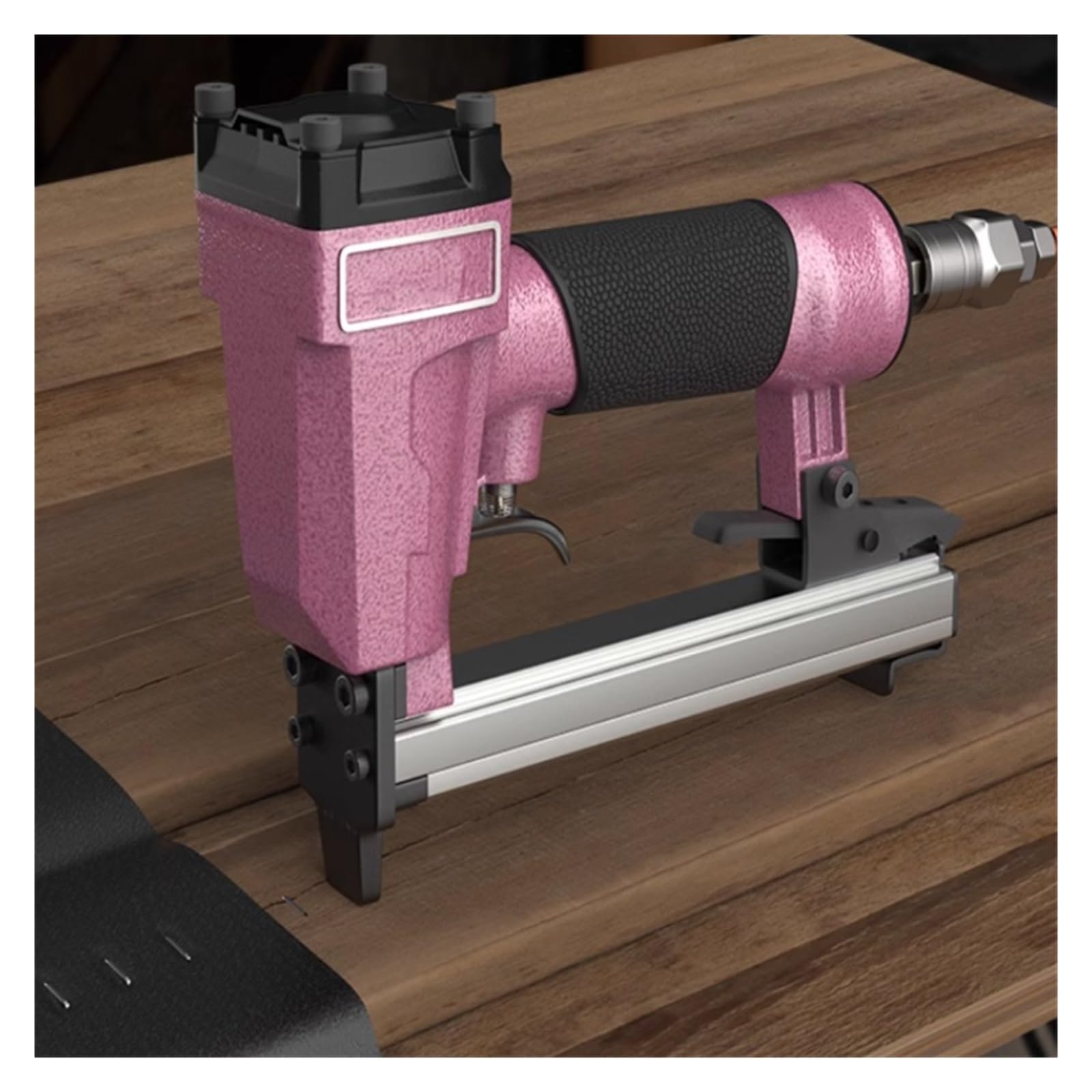 Grapadora profesional para trabajos pesados Grapadora de tapicería 1022J, pistola neumática calibre 20, uso for muebles tapizado asientos coche