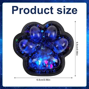 Cat Paw Squeeze Toy, Kawaii Soft Taba Fufu Cat Paw Squishy Sensory Toy
