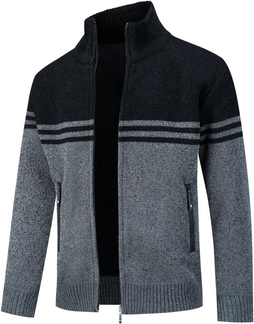 Youthup Gebreid herenvest lente winter warm sweatjack vrije - Vergelijk