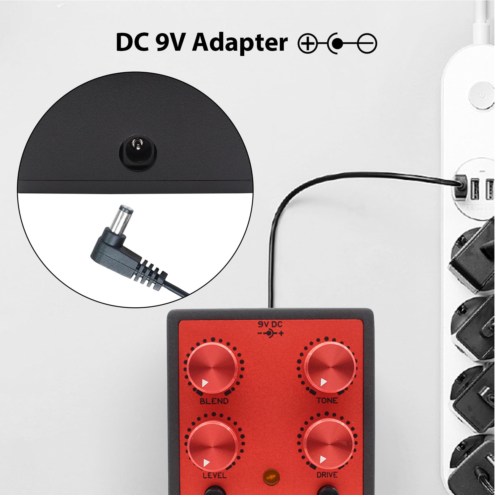 Pedał Gitarowy Overdrive, Klon B3K, Wzmocnienie JFET/CMOS, Mieszanie/tonowanie/średnie Wzmocnienie, dla Basu Gitary Elektrycznej True Bypass