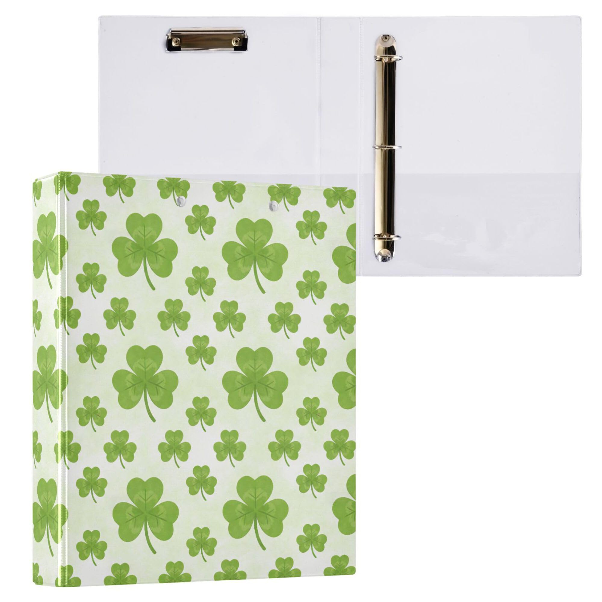 Raccoglitore ad anelli rotondo da 2,5 cm e mezzo con tasche interne, confezione da 1/2 raccoglitori universitari per studenti 200 fogli