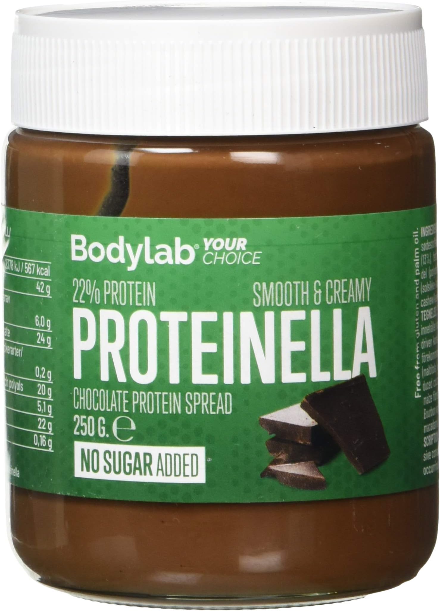 Bodylab Proteinella Chocolate Spread Smooth and Creamy 1 Each 400 g