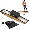 Ski Simulator for Skill Training - Off-Season Ski Practice Machine with Balance & Coordination Exercise for Alpine & Cross-Country Skiers