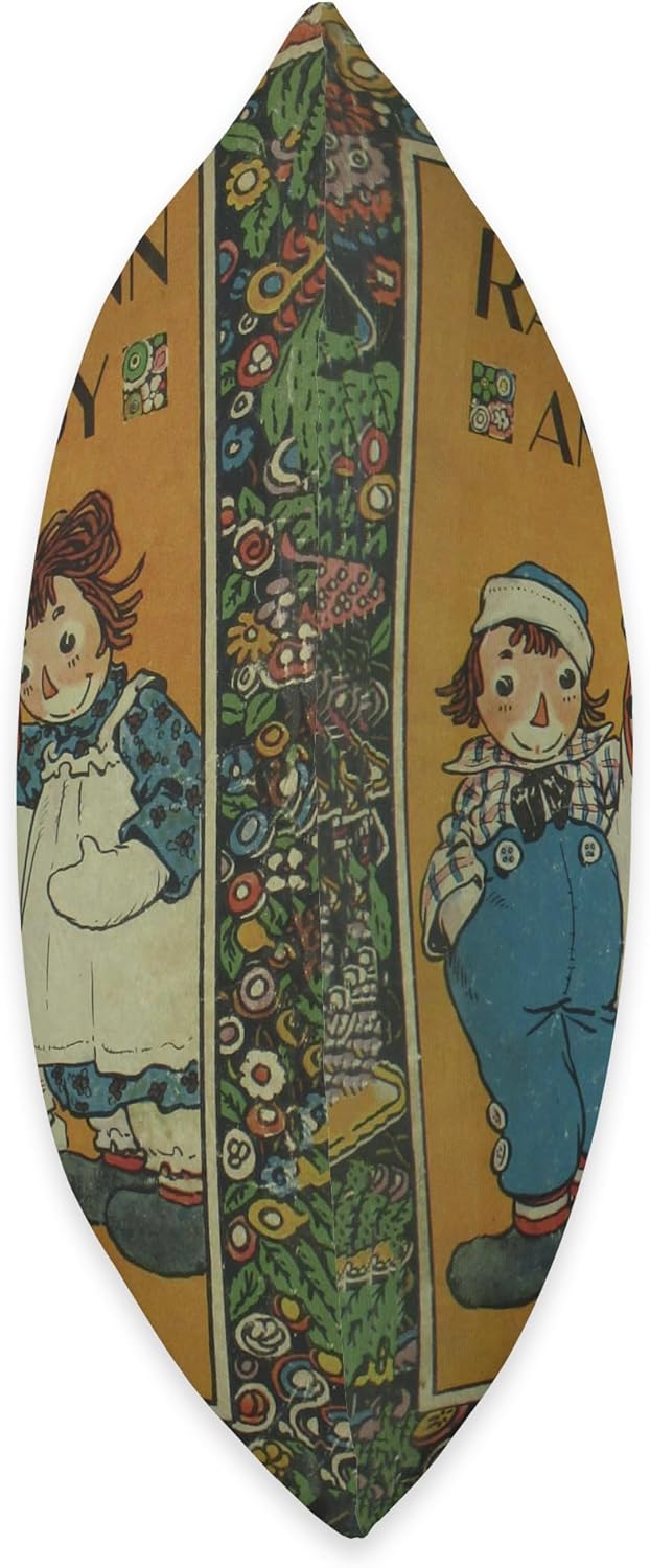 Raggedy Ann & Andy Throw Pillow