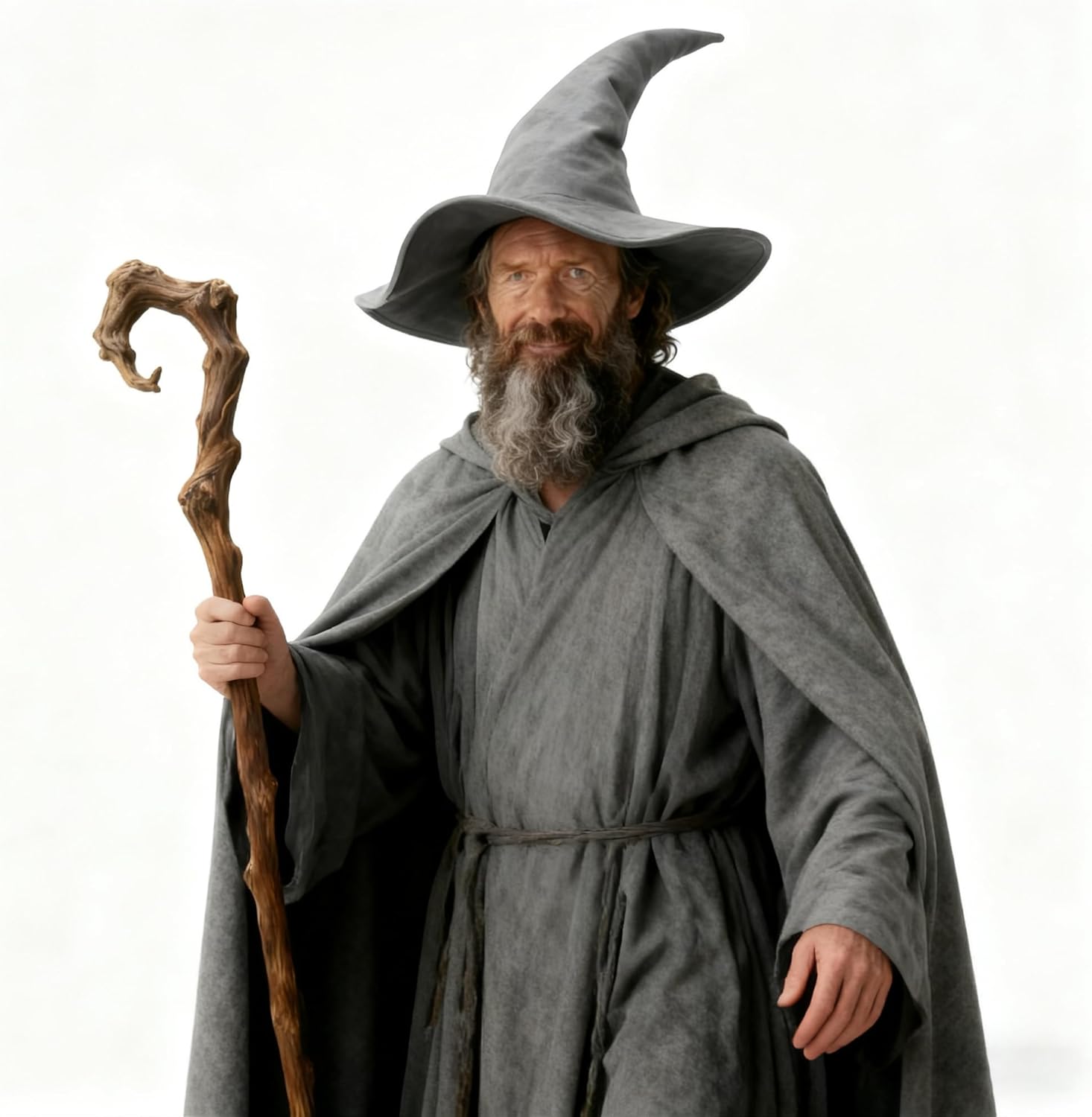 HOMELEX Black Witch Hat Adult Wizard Hat Sorcerer Accessories Halloween - Image 7