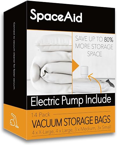 SpaceAid Pack Vacuum Storage Bags