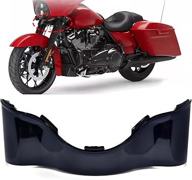 Batwing Fairing Trim Skirt Outer Fairing Lower Trim Skirt Krator Fairing Skirt for Harley Touring Electra Street Glide Ultra Limited FLHX FHLT FLH 2014-2023