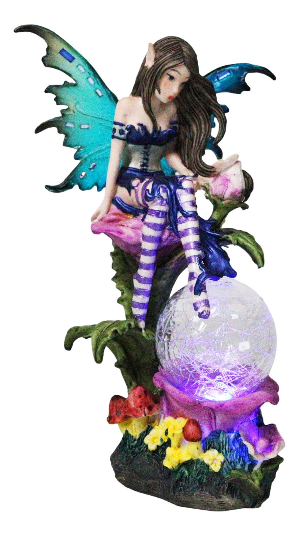 Amazon.com: Ebros Gift Beautiful Blue Butterfly Winged Elf Pixie