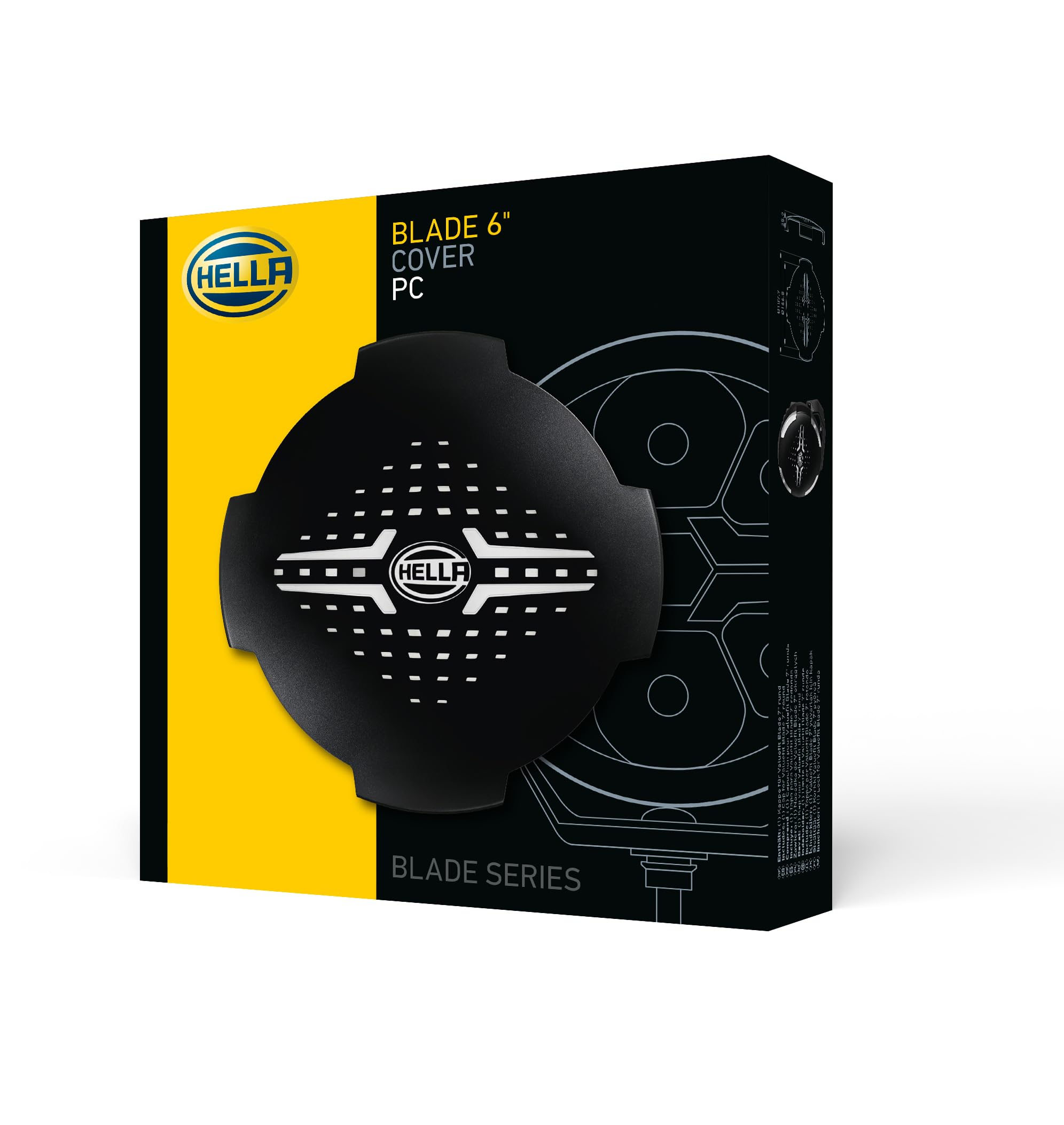 Amazon.com: Hella Blade 6 Inch Round, Black LED Off Road Auxiliary