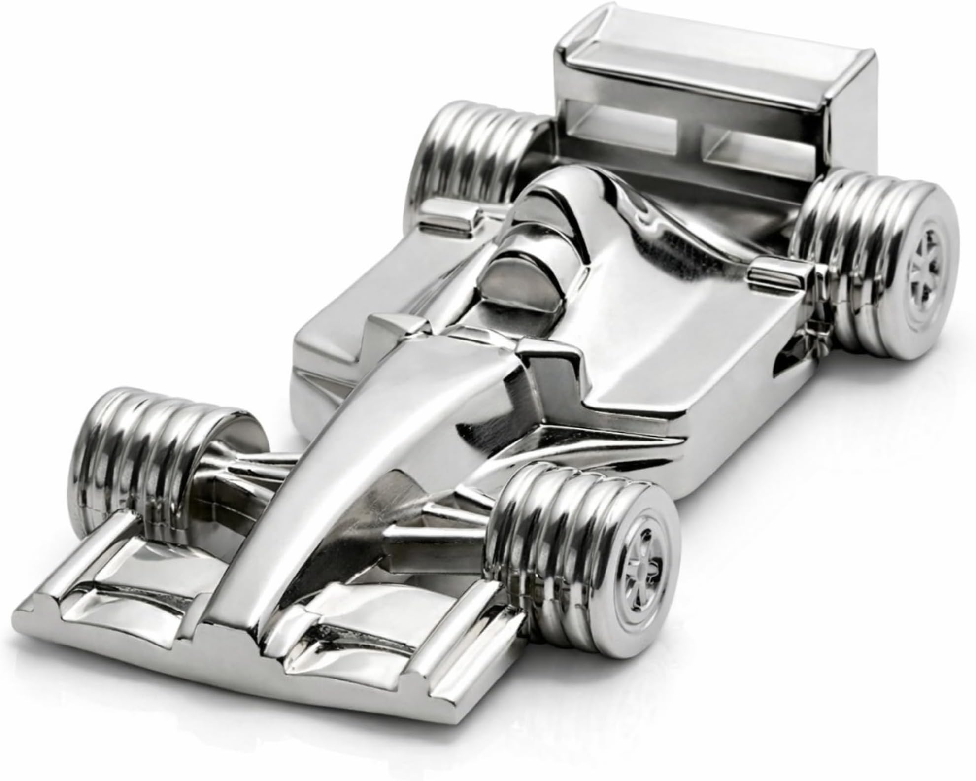 Racing Car 8GB - Beautiful Quality USB Flash Pen Drive Memory Thumb Stick Data Storage Silver Color Metal