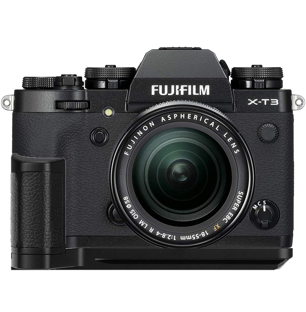 mcoplus Venidice VD-XT3 metalowy uchwyt ręczny Quick Release L Plate wspornik podstawa do aparatu Fujifilm Fuji X-T3 XT3, zamiennik dla MHG-XT3
