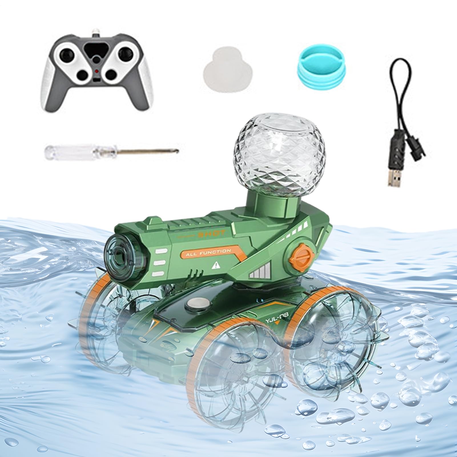 Camión RC Velocidad Ajustable Rociador de Agua de Largo Alcance Multiuso