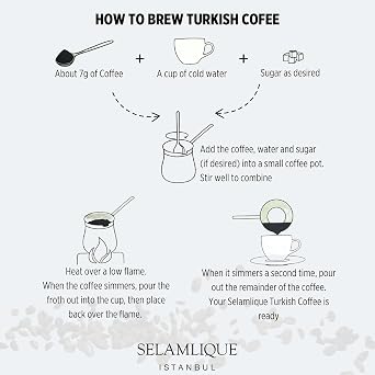 Turkish Coffee Selamlique with Mastic 125 g